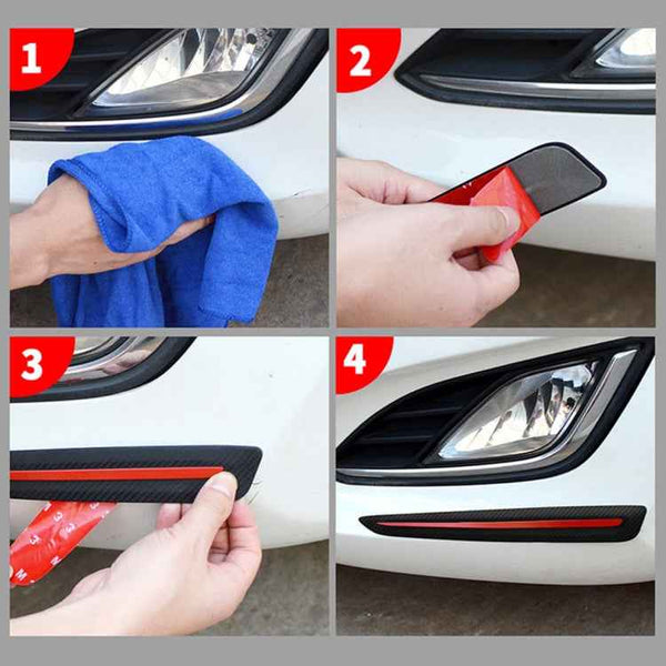 3R 2144 Car Body Bumper Guard Anti-collision Protector Strip Sticker, 3R 2144 Bumper Guard