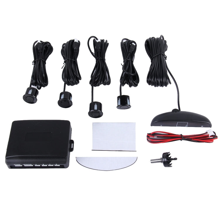 Car Buzzer Reverse Backup Radar System - Premium Quality 4 Parking Sensors Car Reverse Backup Radar System with LCD Display