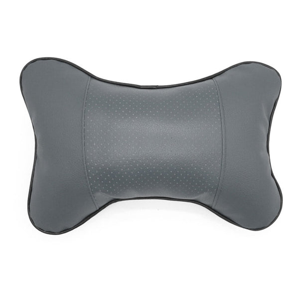 Four Seasons Breathable Leather Surface Car Neck Pillow Head Pillow