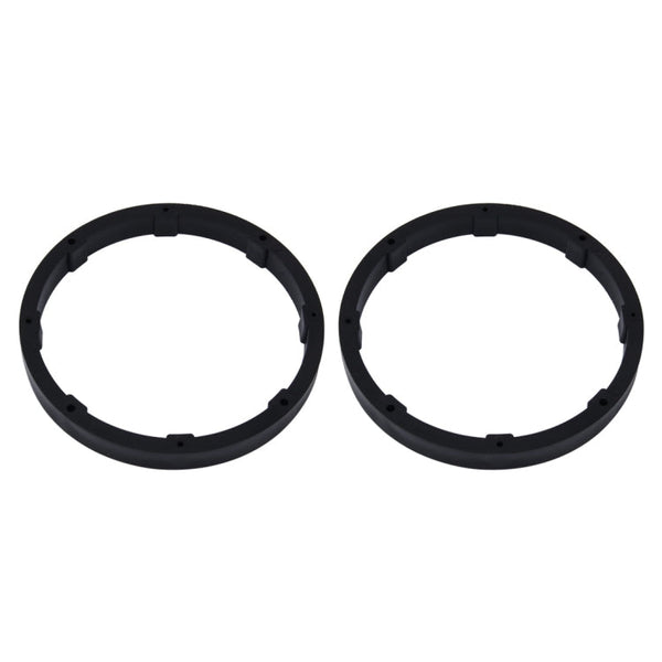 2 PCS 6.5 inch Car Auto ABS  Loudspeaker Base Protection Solid Cover Holder Mat, Inner Diameter: 14.5cm