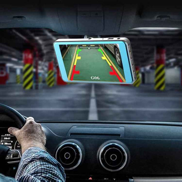 X96 4 inch 2.5D Full HD 1080P Multi-functional Smart Car Dual Lens Video Record Camera Support TF Card / Motion Detection, X96