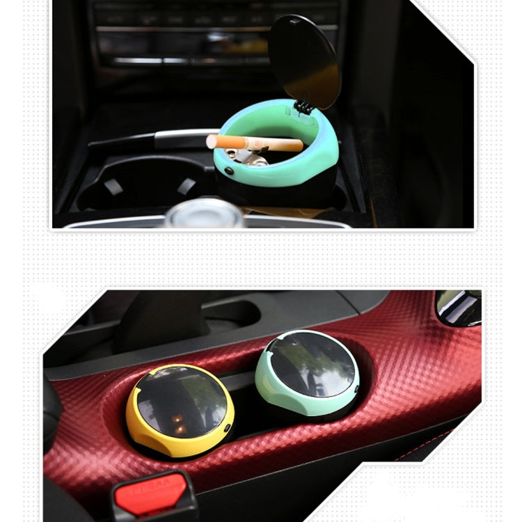 3R-2113 Universal Portable Car ABS Trash Rubbish Bin Ashtray