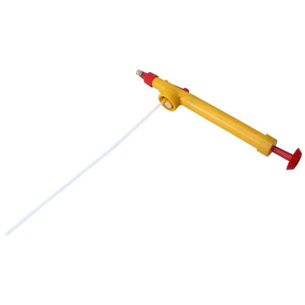 10pcs High Pressure Plastic Bottle Trolley Gun Spray, Manual Pressure Sprayer, Random Color Delivery