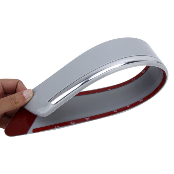 4 PCS Universal Car Auto Plastic Wrap Rubber Front Rear Body Bumper Guard Protector Strip Sticker