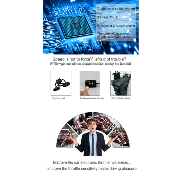 TROS KS-5Drive Potent Booster for Proton Perodua Axia Electronic Throttle Controller, For Proton Perodua Axia