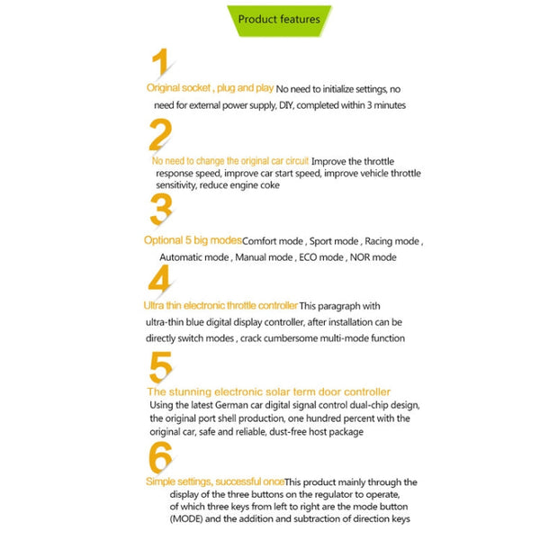 TROS KS-5Drive Potent Booster for Proton Perodua Axia Electronic Throttle Controller, For Proton Perodua Axia