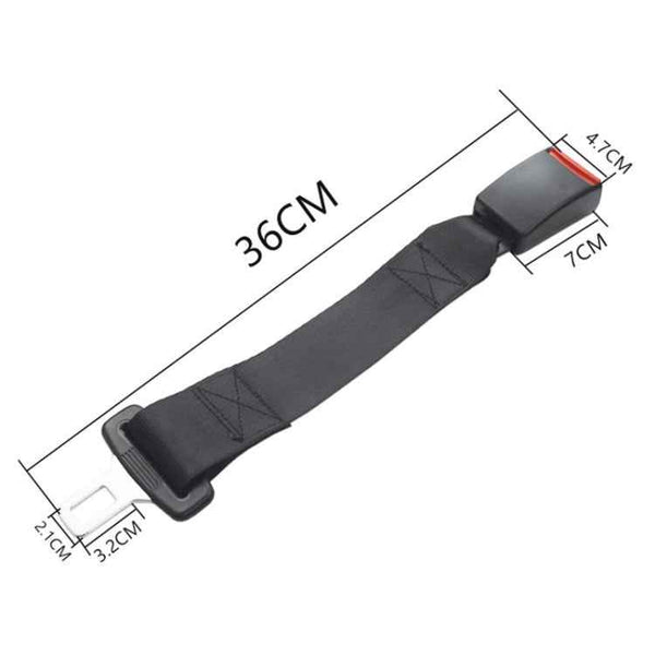 Universal Car Seat Belt Extension Strap, Length: 36cm, Extension Strap Length: 36cm