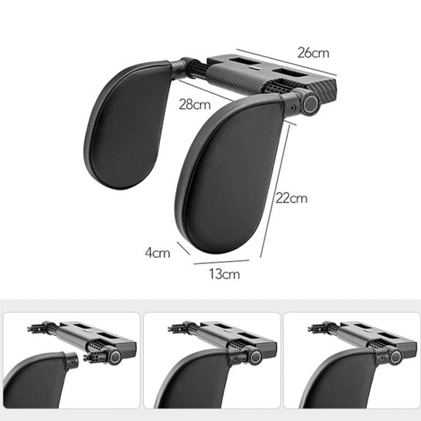 A03 Adjustable Car Auto U-shaped Memory Foam Neck Rest Cushion Seat Pillow