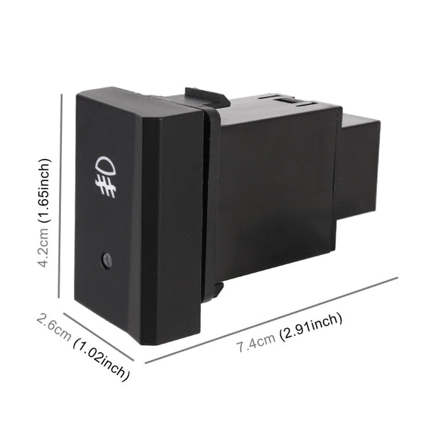 TS-18 Car Fog Light On-Off Button Switch with Cable for Hyundai Accent