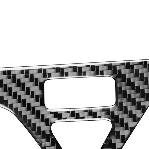 Carbon Fiber Car Central Control Air Outlet Frame Decorative Sticker for Volkswagen Scirocco 2009-2016,Left and Right Drive Universal