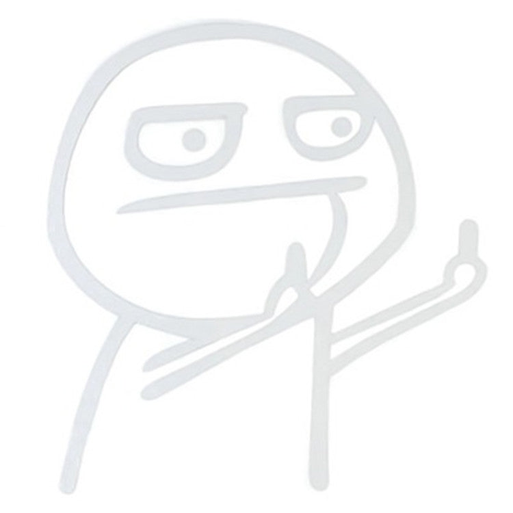 Car Cartoon Personality Decorative Sticker