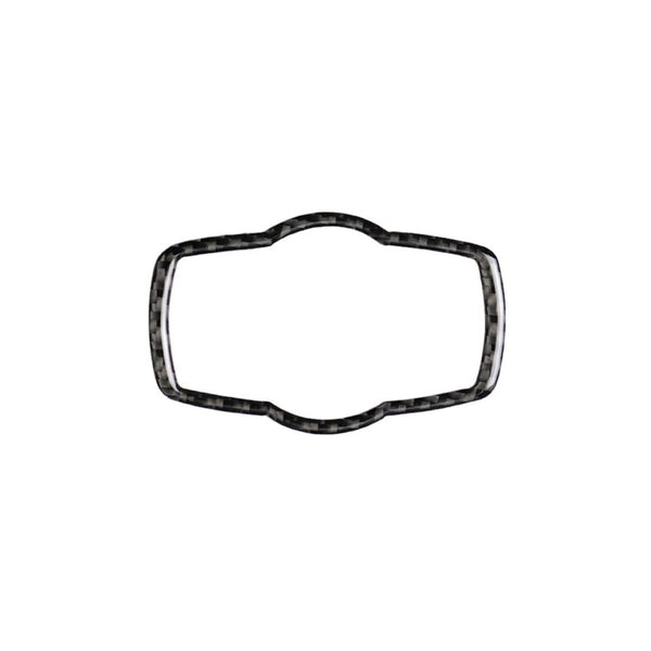 Carbon Fiber Car Headlight Switch Decorative Sticker for BMW E90 / E92 / E93 2005-2012 / 320i / 325i, Thin Version