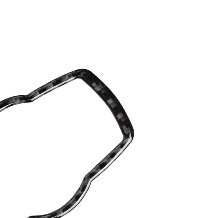 Carbon Fiber Car Headlight Switch Decorative Sticker for BMW E90 / E92 / E93 2005-2012 / 320i / 325i, Thin Version