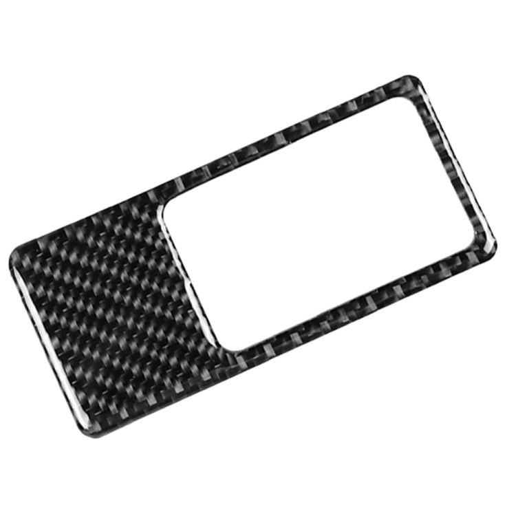 Car Carbon Fiber Headlight Panel Decorative Sticker for Mazda CX-5 2017-2018, Right Drive