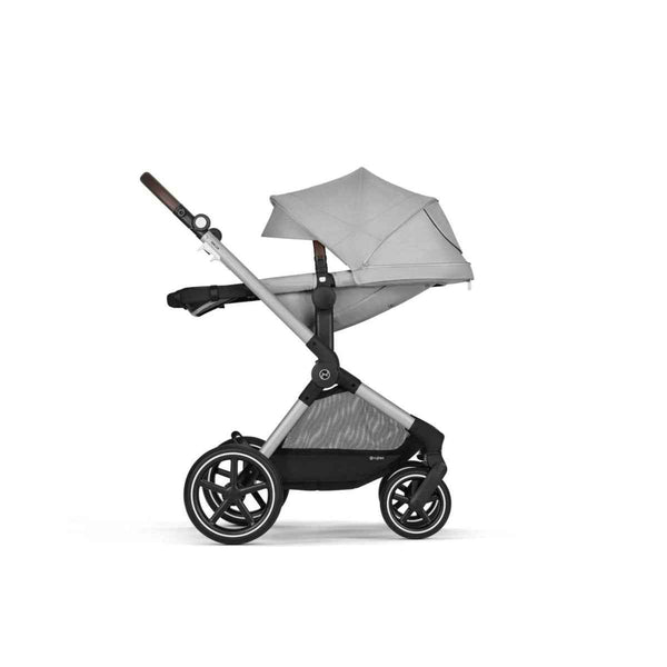 Cybex Eos Lux Silver 2-in-1 Pushchair - Lava Grey