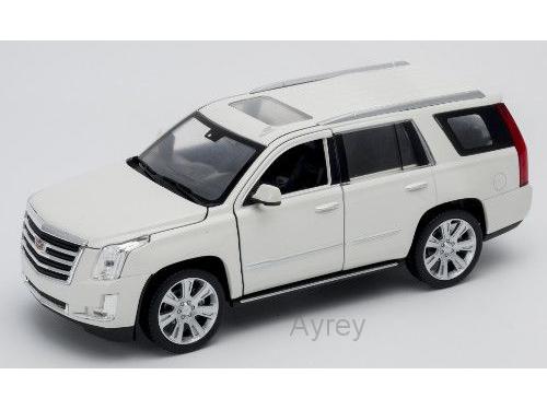Cadillac Escalade White 1:24 Scale Welly Diecast Model