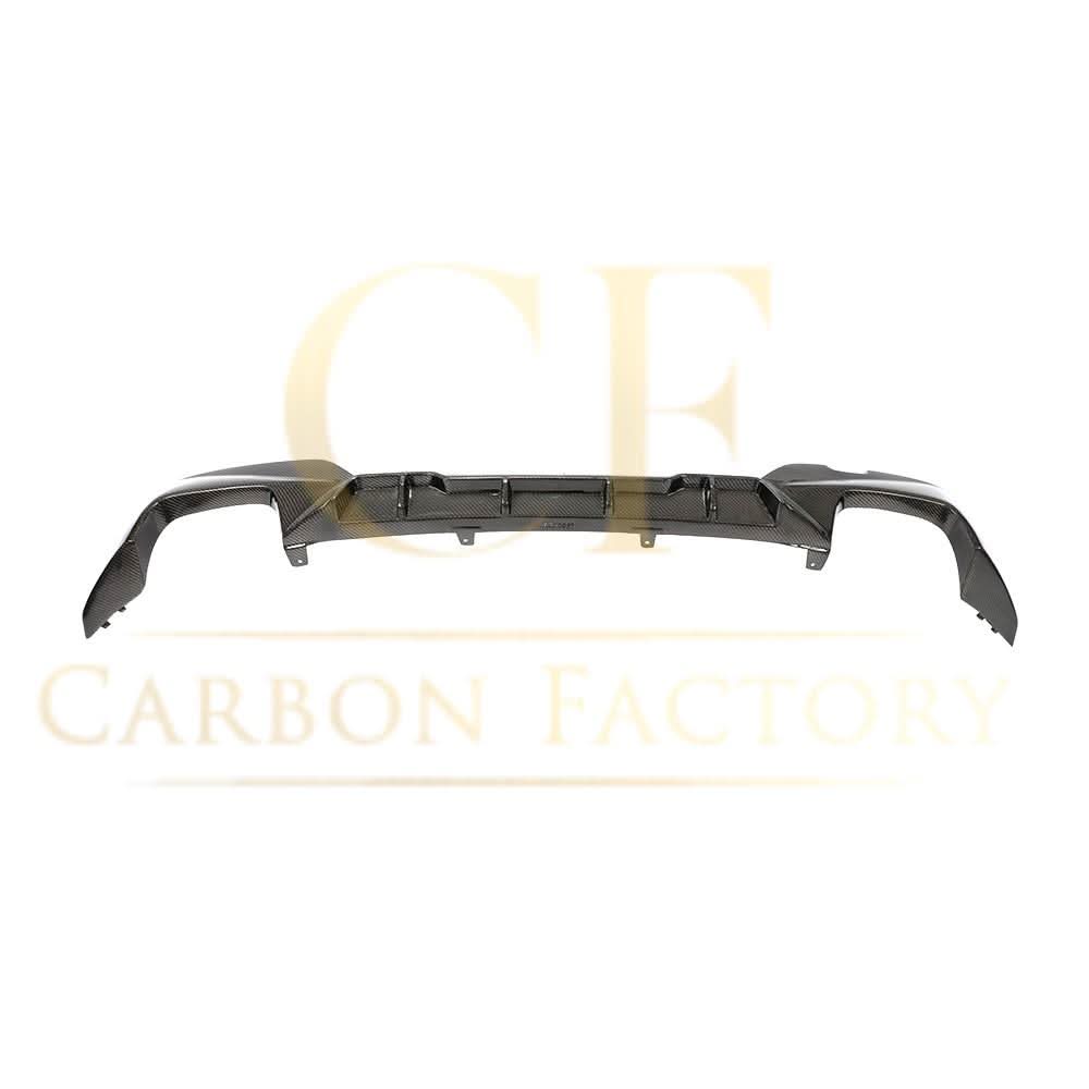 Carbon Fibre Rear Diffuser Quad Exhaust for BMW G20 G21 3 Series M Sport 19-22