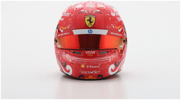 Carlos Sainz Winner F1 Mexican GP 2024 Helmet 1:5 Scale Looksmart Resin Replica