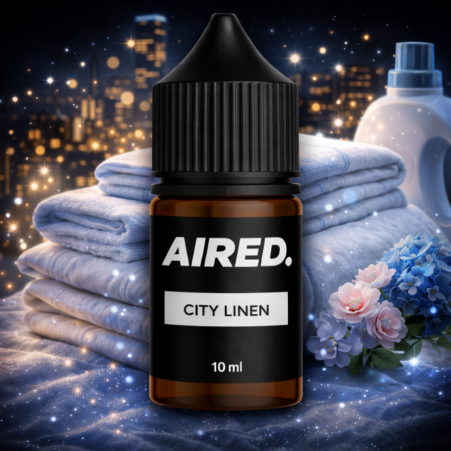 AIRED. City Linen Scented Essential Oil / Aromatherapy Oil (10ml)