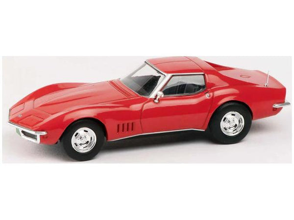 Chevrolet Corvette C3 1968 Red 1:43 Scale Diecast Model