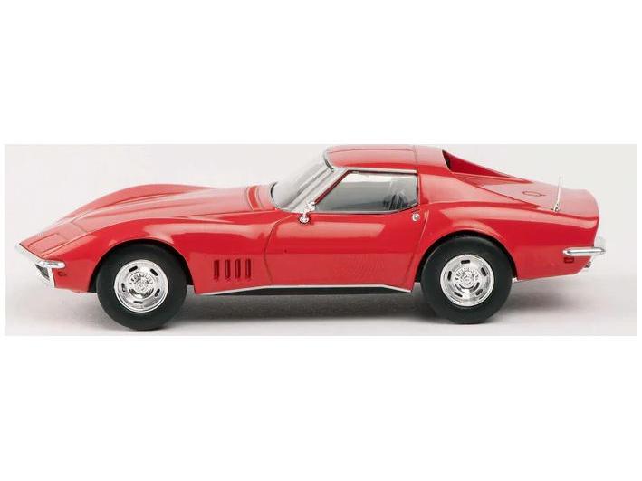 Chevrolet Corvette C3 1968 Red 1:43 Scale Diecast Model
