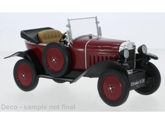 Citroen 5 CV 1922 Red 1:18 Scale Diecast Model Car Group