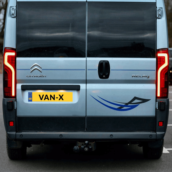 For Citroen Relay Full LED Rear Lights Cluster - Tail Light, Rear Light Unit, Smoked Replacement - Van-X