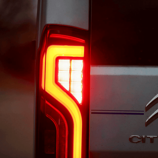 For Citroen Relay Full LED Rear Lights Cluster - Tail Light, Rear Light Unit, Smoked Replacement - Van-X