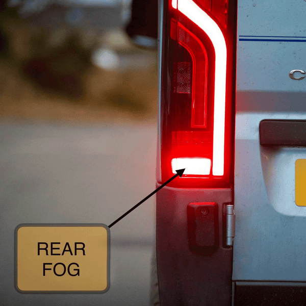 For Citroen Relay Full LED Rear Lights Cluster - Tail Light, Rear Light Unit, Smoked Replacement - Van-X