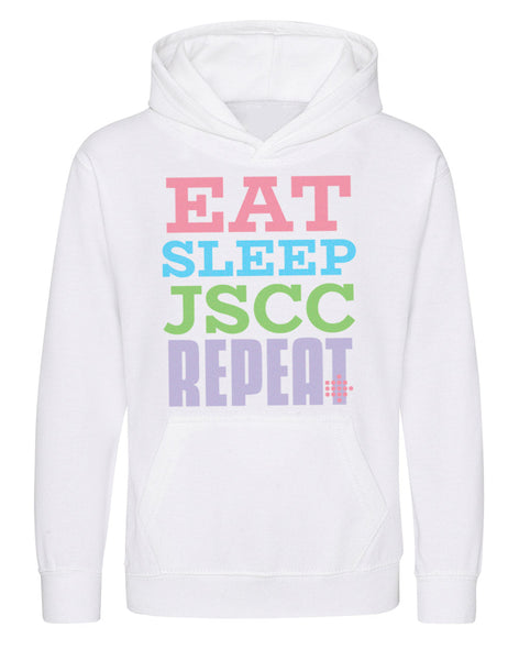 Eat, Sleep, JSCC, Repeat KIDS Hoodie