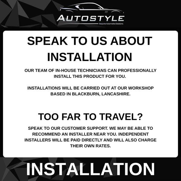 Fiat 500X Apple Carplay / Android Auto 9" Stereo Upgrade