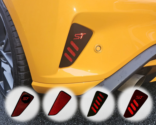 CEUK Rear Bumper reflector Guards - MK4 & MK4.5 Focus (All Models - Hatchback)