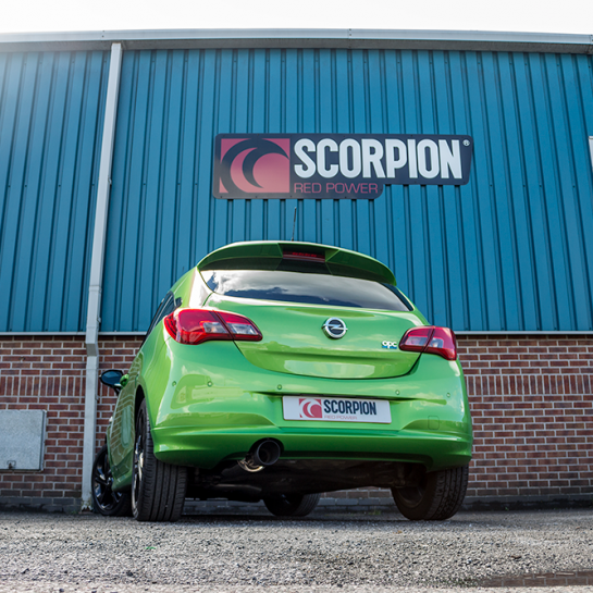 Scorpion Exhausts - Vauxhall Corsa E 1.4 Turbo Exhaust (Multiple Options)