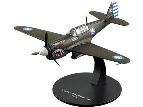 Curtiss P -40N Warhawk 1:72 Scale DeAgostini Diecast Model Aircraft