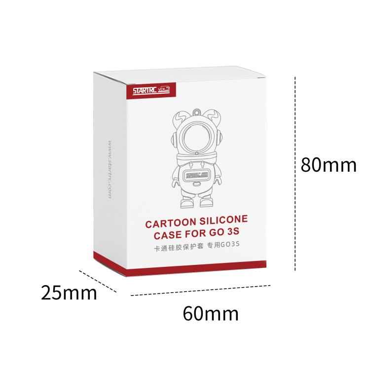 For Insta360 GO 3S STARTRC Cartoon Silicone Protective Case, For Insta360 GO 3S