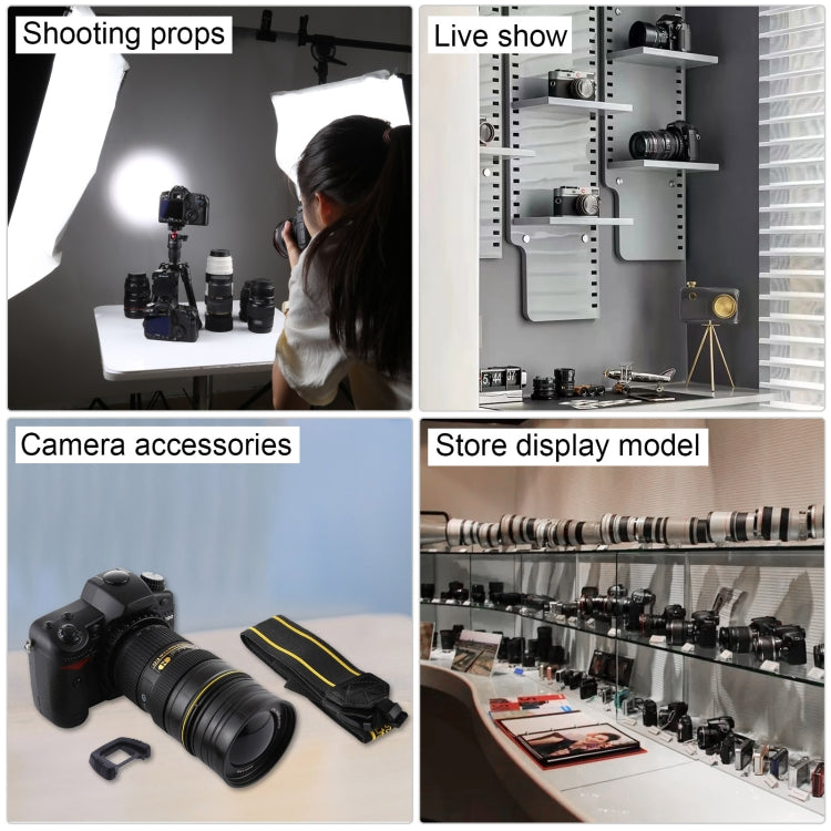 Non-Working Fake Dummy DSLR Camera Model Photo Studio Props with Strap for Nikon D90