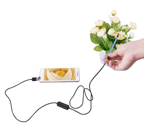 2 in 1 USB HD Visual Earwax Clean Tool Endoscope Borescope with LED Lights & Wifi, Cable length: 2m