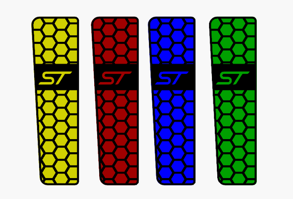 Car Enhancements UK - Dead Pedal (Multiple Designs & Colours) - Ford Focus MK3 / 3.5 All Models (2010-2018)