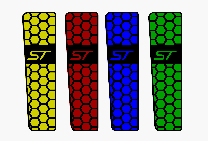 Car Enhancements UK - Dead Pedal (Multiple Designs & Colours) - Ford Fiesta MK8 / 8.5 All Models (2017-2024)