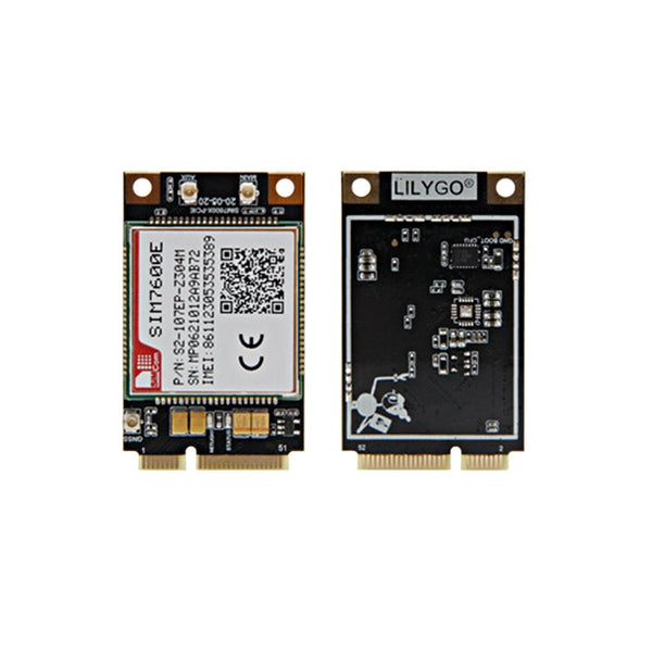 TTGO T-PCIE ESP32-WROVER-B AXP192 Chip WiFi Bluetooth Nano Card SIM Series Module Hardware Composable Development Board, SIM7600E-PCIE, SIM7600E-PCIE