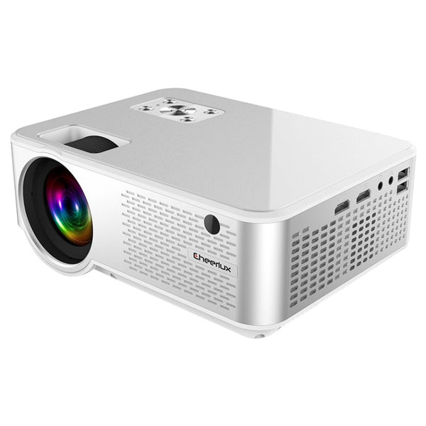 Cheerlux C9 1280x720 720P HD Smart Projector, Support HDMI x 2 / USB x 2 / VGA / AV, C9 (Black), C9, C9 (Black Grey)