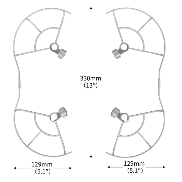 STARTRC Drone Propeller Protective Guard Anti-collision Ring for DJI Mini 3 Pro