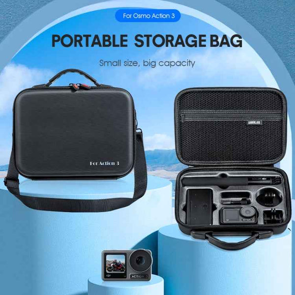 For DJI Osmo Action 3 STARTRC Camera and  Accessories Storage Case Bag, For DJI Osmo Action 3