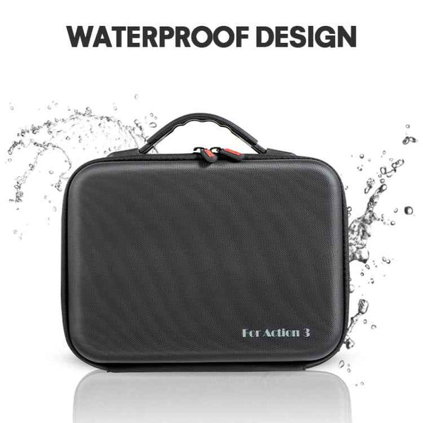 For DJI Osmo Action 3 STARTRC Camera and  Accessories Storage Case Bag(Black)