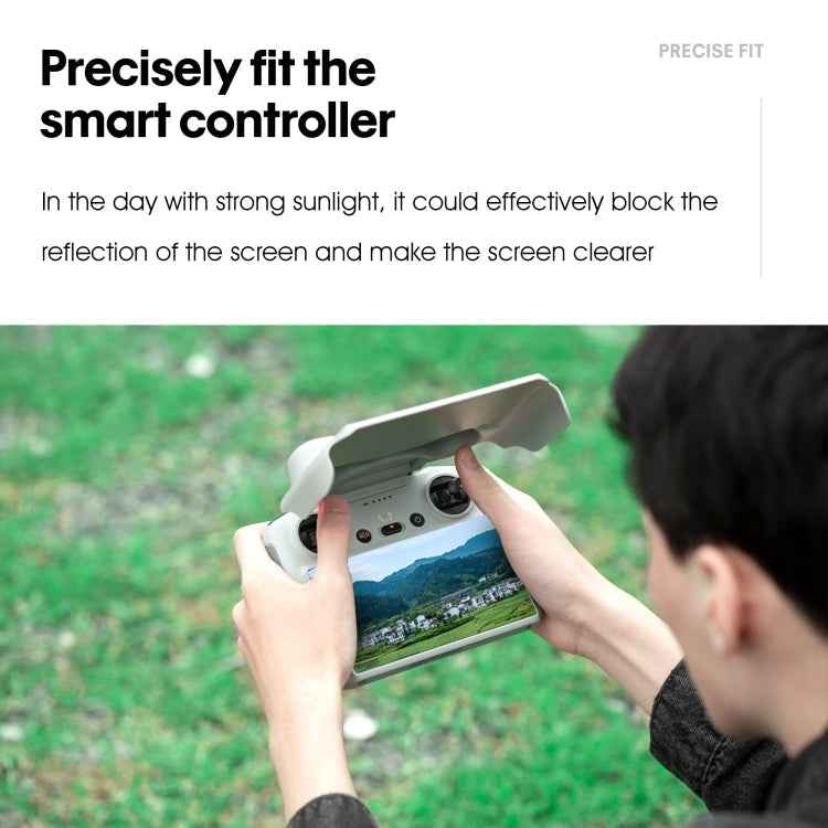 For DJI RC STARTRC Remote Control Sunshade Protection Cover (Grey)