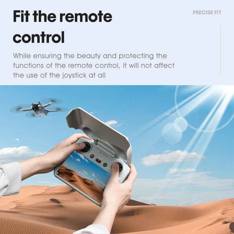 For DJI RC STARTRC Remote Control Sunshade Protection Cover (Grey)