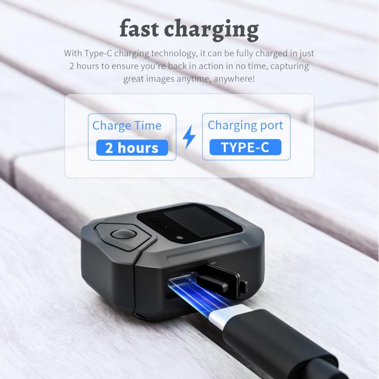 STARTRC GPS Bluetooth Remote Control For Insta360 X4 Series / Ace Pro Series / GO 3S Series