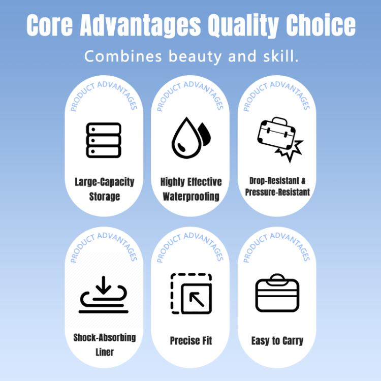 For DJI Mini 5 Pro STARTRC Waterproof ABS Suitcase Shoulder Storage Box