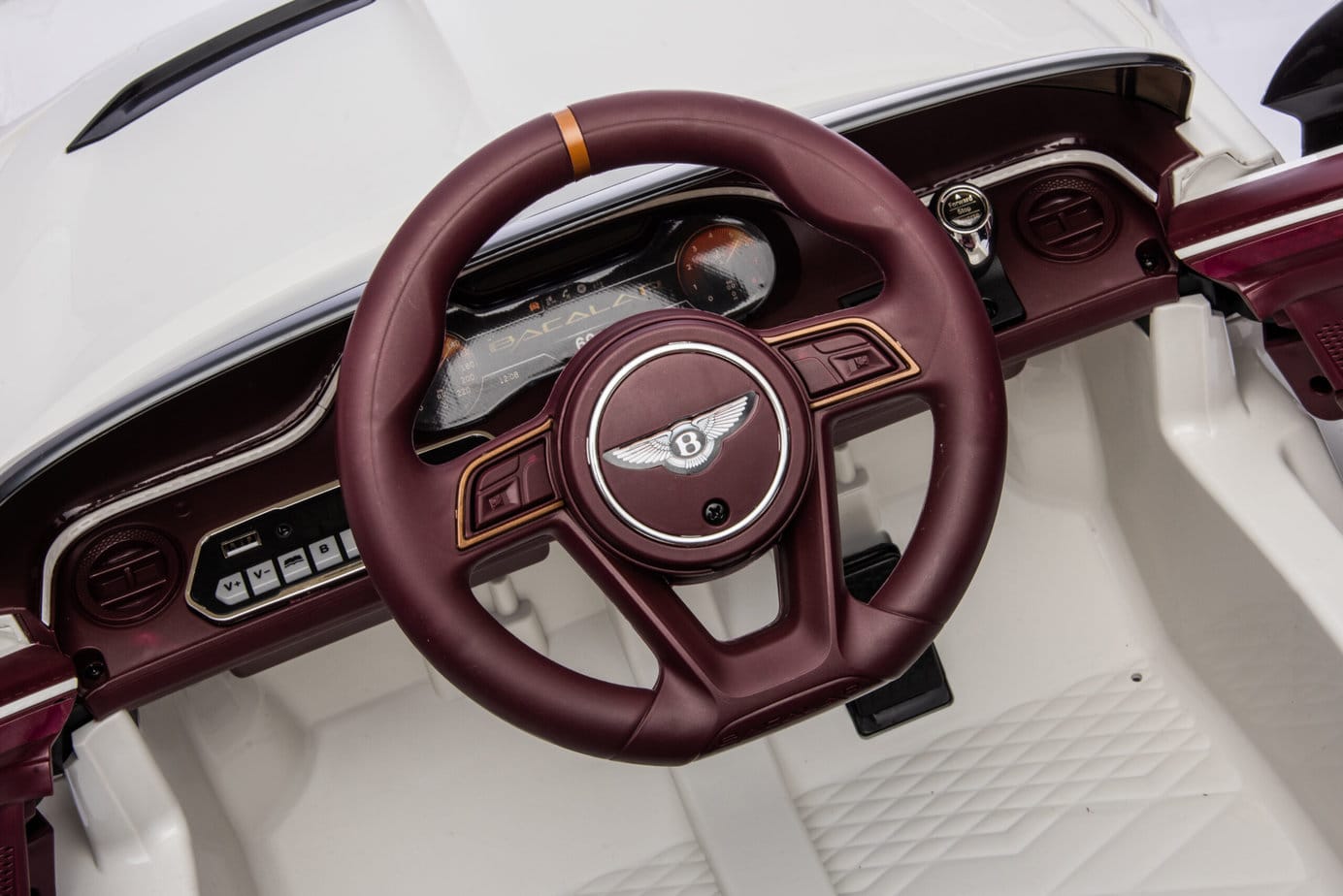 Licensed Bentley Bacalar 12V Kids Car with Parent Remote