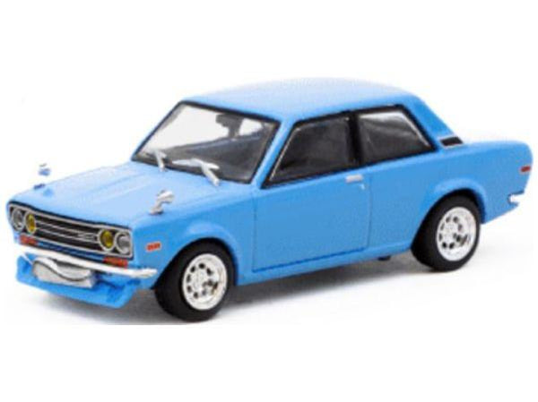 Datsun 510 Blue 1:64 Scale Tarmac Works Diecast Model